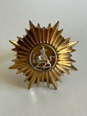 Lion & Sun Ring – Vintage Emblem Jewelry